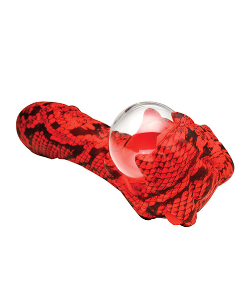 Creature Cocks Cobra Scepter Plasma Vibrator - Red/Black
