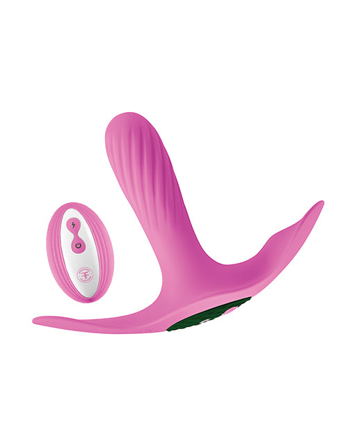 Load image into Gallery viewer, Femme Funn Ossia Wearable Vibrator Pink Remote Control

