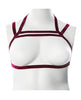 Load image into Gallery viewer, Gender Fluid Sugar Coated Harness - XL-XXXL Raspberry Glitter
