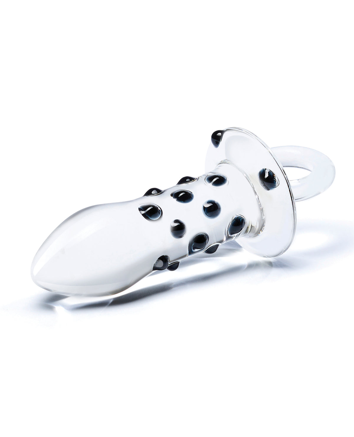 Glas Napp Glas Analplugg