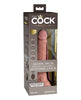 Load image into Gallery viewer, King Cock Elite 7" Dual Density Vibrating Silicone Cock w/Remote - Light
