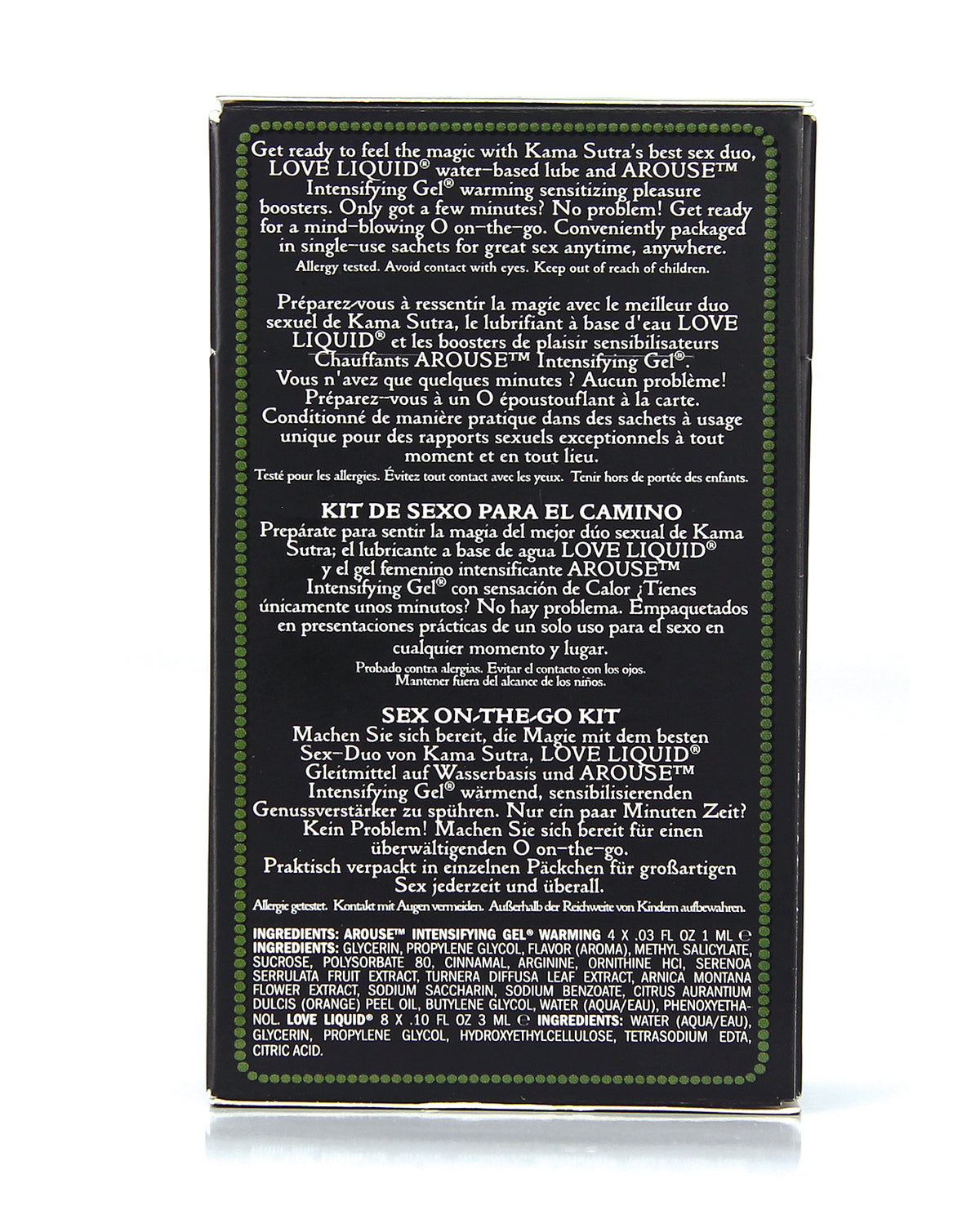 Kama Sutra Sex Magic Sex to Go Kit