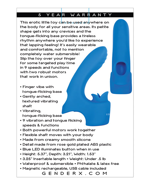 Load image into Gallery viewer, Gender X Flick It - Blue
