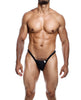 Załaduj obraz do przeglądarki galerii, Male Basics Y Buns Thong Black SM
