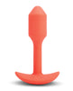 Load image into Gallery viewer, b-Vibe Vibrating Snug Plug - Small Orange
