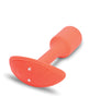 Load image into Gallery viewer, b-Vibe Vibrating Snug Plug - Small Orange
