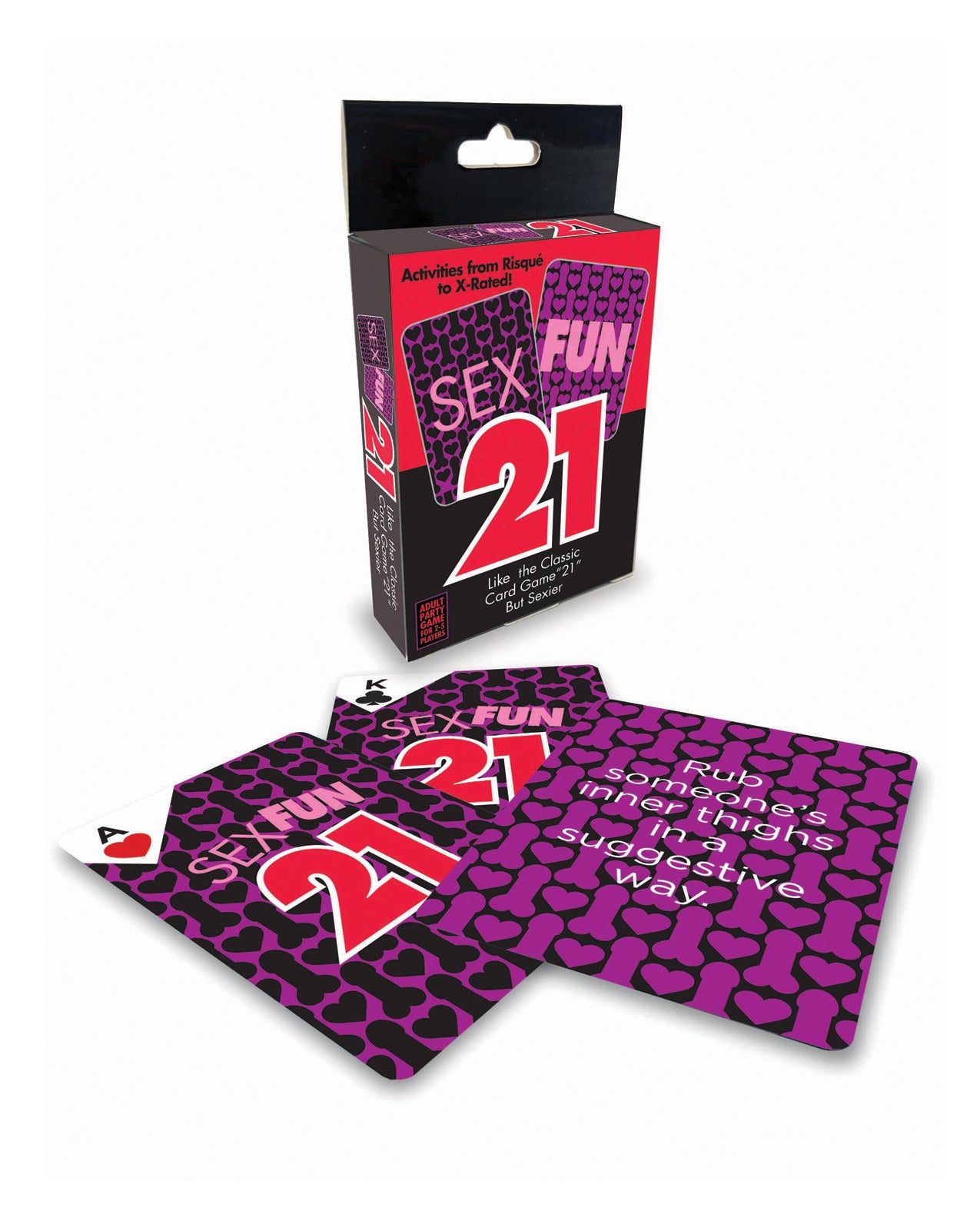 Sex Fun 21 Card Game With Sexy Activities For Adults