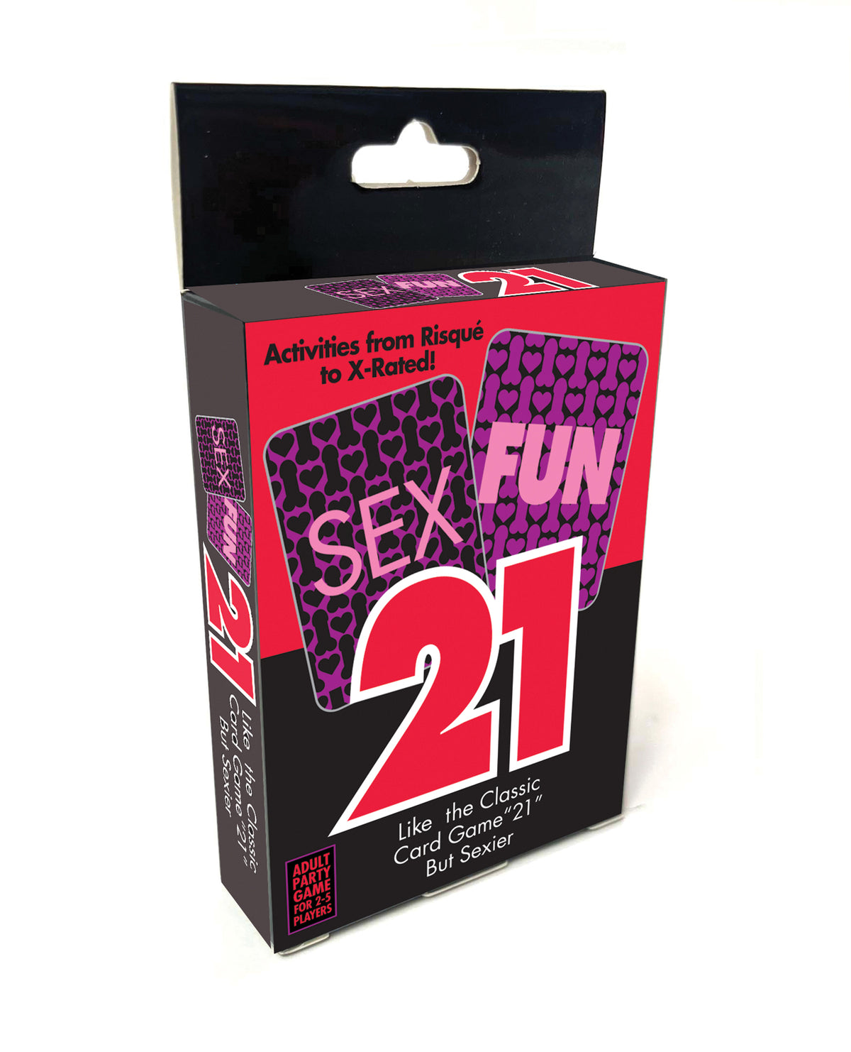 Sex Fun 21 Card Game With Sexy Activities For Adults