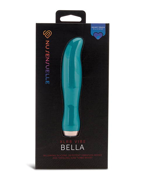 Nu Sensuelle Bella Velvet Touch Vibe Emerald Green