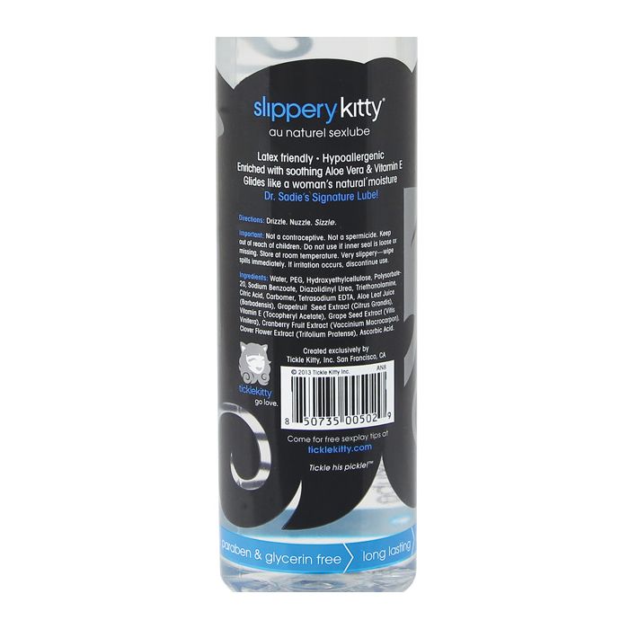 Dr Sadies Signature Slippery Kitty Lubricant 8 Oz Au Natural