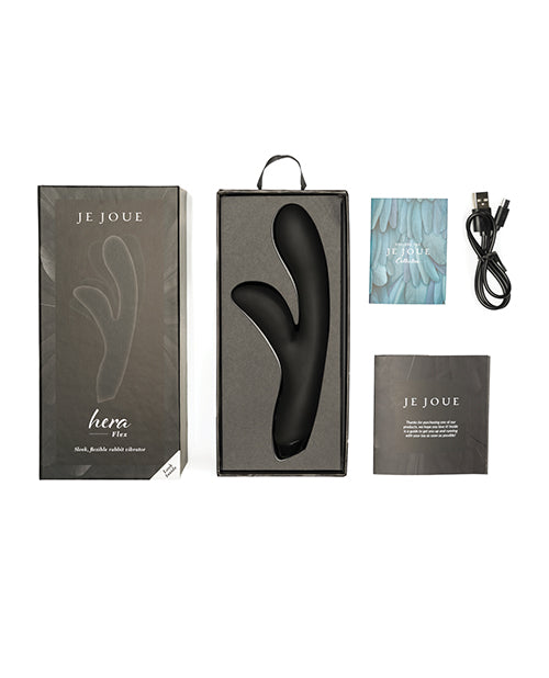 Cargue la imagen en el visor de la galería, Je Joue Hera Flex Rabbit Vibrator - Black
