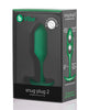 Bild in den Galerie-Viewer laden, b-Vibe Gewichteter Snug Plug 2 - 114 g Grün
