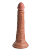 Carica l'immagine nel visualizzatore Galleria, King Cock Elite 7" Dual Density Silicone Cock - Tan
