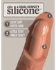 Carica l'immagine nel visualizzatore Galleria, King Cock Elite 7" Dual Density Silicone Cock - Tan
