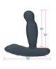 Carica l'immagine nel visualizzatore Galleria, Lux Active Revolve 4.5" Rotating &amp; Vibrating Anal Massager - Dark Blue
