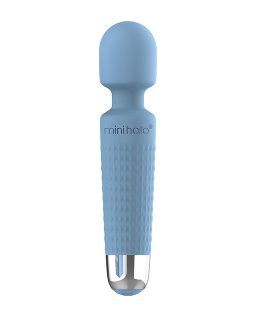 Mini Halo Wireless 20x Wand Powder Blue Massage Wand