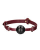 Lataa kuva gallerian katseluohjelmaan, Shots Ouch Halo Breathable Ball Gag - Burgundy
