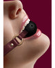 Lataa kuva gallerian katseluohjelmaan, Shots Ouch Halo Breathable Ball Gag - Burgundy
