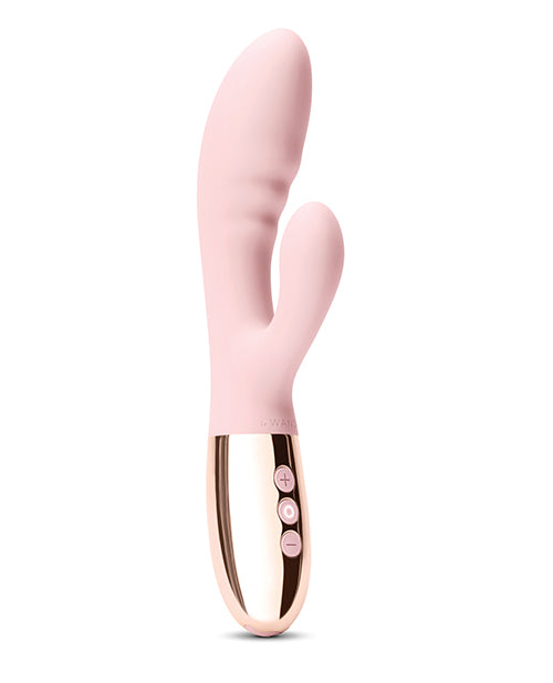 NO ETA Le Wand BLEND Double Motor Rabbit Rechargeable Vibrator - Rose Gold