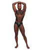 Afbeelding laden in Galerijviewer, Fetish Uranus Nylon Spandex Moonshine Harness Brief Black S/M
