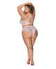 Załaduj obraz do przeglądarki galerii, Seabreeze Strappy Back Cami &amp; Short Blush 2X
