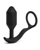 Indlæs billede i gallerifremviser, b-Vibe Vibrating Snug &amp; Tug Medium - Black
