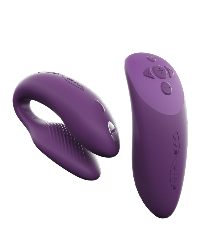 Load image into Gallery viewer, We Vibe Chorus Purple Remote Controlled Couples Toy For Shared Pleasure
