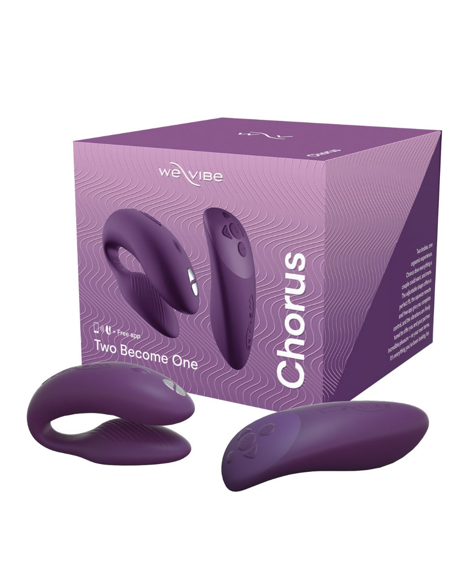 We Vibe Chorus Purple Remote Controlled Couples Toy For Shared Pleasure
