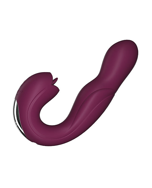 Load image into Gallery viewer, Joi Rotating Head G-Spot Vibrator &amp; Clit Licker - Purple
