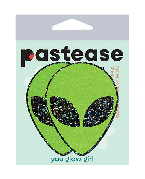 Pastease Glitter Alien - Verde Taglia Unica