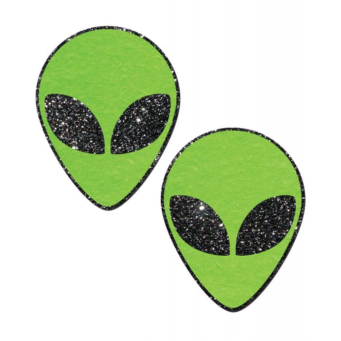 Pastease Glitter Alien - Verde Taglia Unica