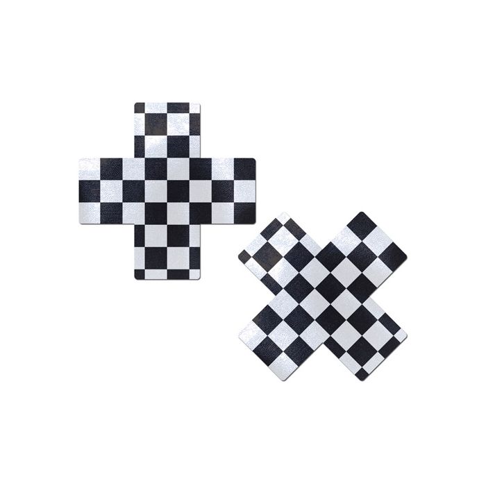 Pastease Checker Cross - Preto/Branco Único