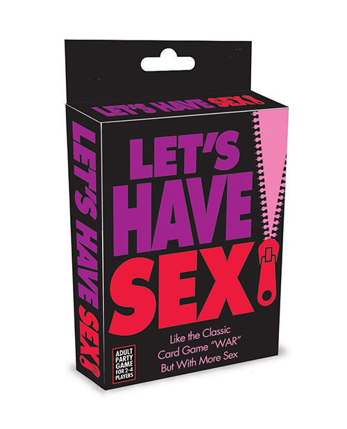 Lets Have Sex Card Game For Couples And Adults Game Night