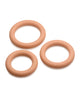Carica l'immagine nel visualizzatore Galleria, Curve Toys Jock Silicone Cock Ring Set of 3 Graduated Sizes Medium Size Premium Silicone Phthalate Free Latex Free
