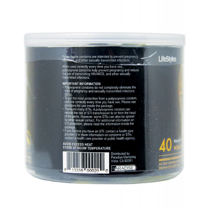 Lifestyles SKYN Original Condoms - Bowl of 40