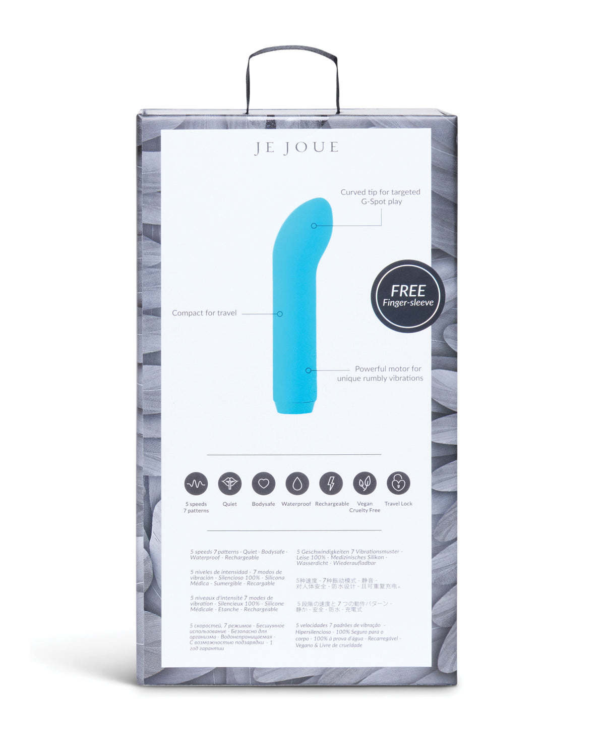 Je Joue G Spot Bullet Vibrator - Teal Je Joue G Spot Bullet Vibrator - Teal