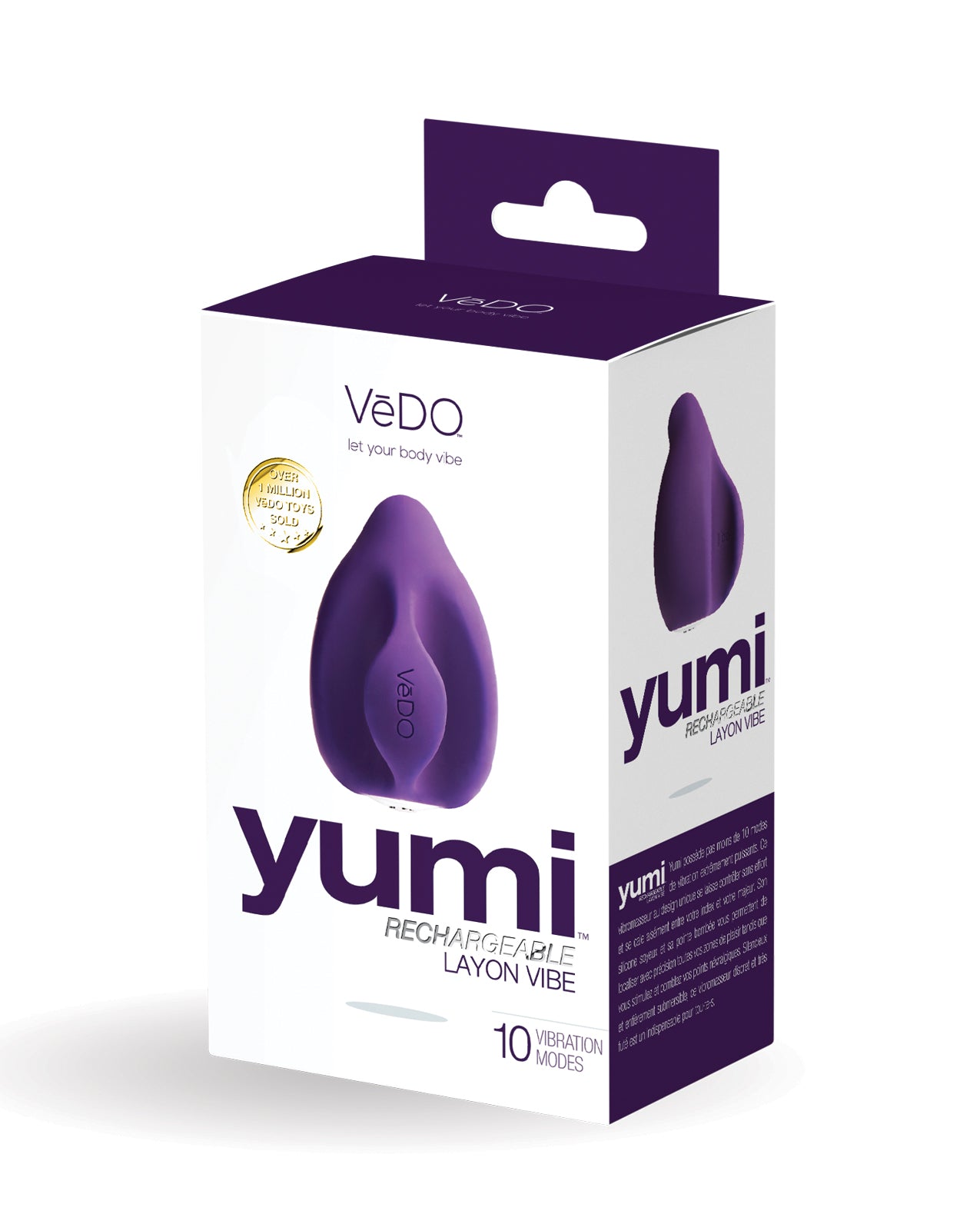 VeDO Yumi Vibrador de Dedo - Roxo Profundo
