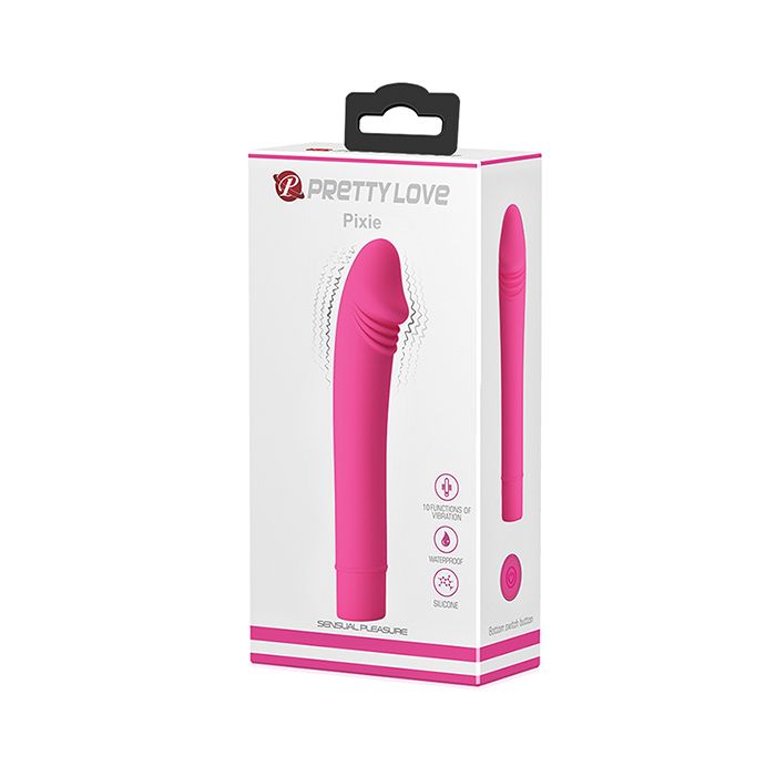 Pretty Love Pixie Silicone Mini Vibrator - Pink
