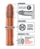 Ladda bilden i Galleri Viewer, Fantasy Xtensions Perfect 3 Inch Penis Extension Flesh Erection Enhancer For Increased Stamina And Pleasure

