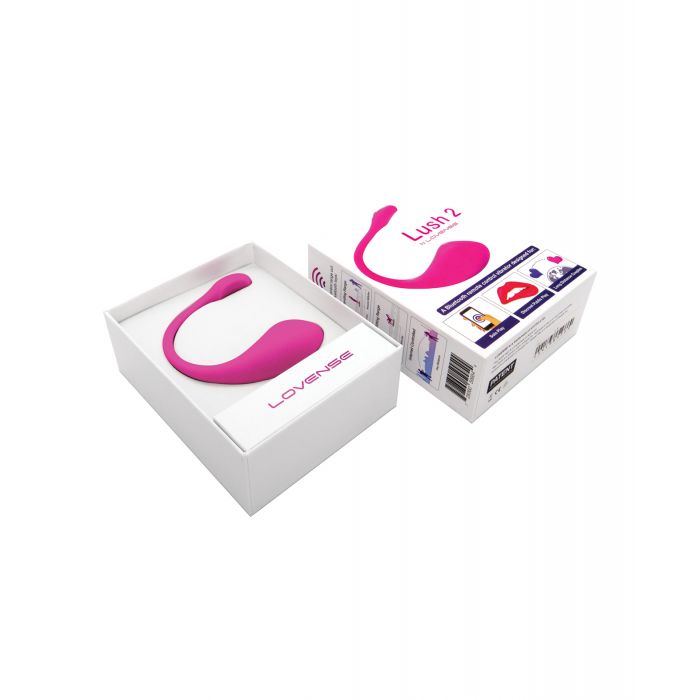 Lovense Lush 2.0 Sound Activated Vibrator - Pink