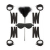 Cargue la imagen en el visor de la galería, Easy Toys Beginners 6 Piece Beginners Bondage Set - Black
