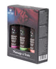 Load image into Gallery viewer, Earthly Body Massage Lotion Trio 2 Oz Isle Skinny Naked
