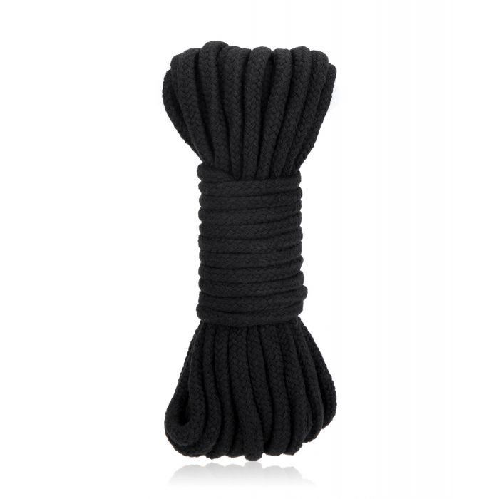Lux Fetish Bondage Rope - 10m/33 ft Black