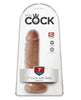 Carica l'immagine nel visualizzatore Galleria, King Cock 7" Pene con Testicoli - Tan
