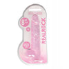 Load image into Gallery viewer, Shots RealRock Realistic Crystal Clear 8" Dildo w/Balls - Pink
