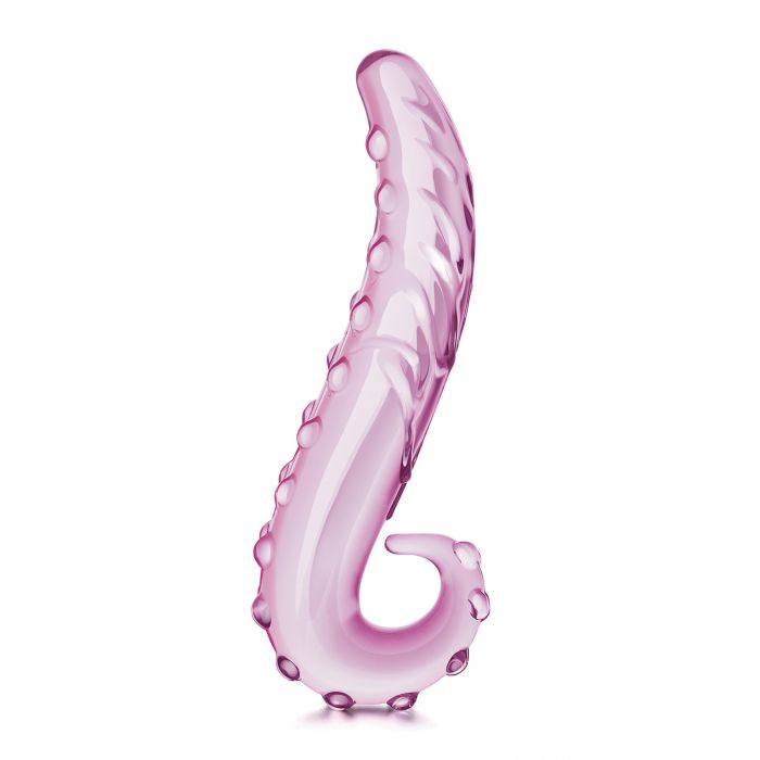 Glas 6" Lick-it Glass Dildo - Pink