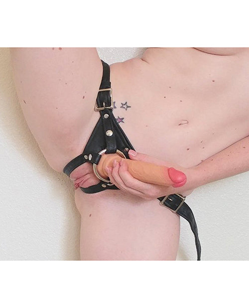 Locked In Lust kruisraket strap-on klein - zwart