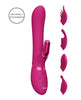 Carica l'immagine nel visualizzatore Galleria, Shots Vive Chou G-Spot Rabbit w/Interchangeable Clitoral Attachments - Pink
