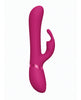 Carica l'immagine nel visualizzatore Galleria, Shots Vive Chou G-Spot Rabbit w/Interchangeable Clitoral Attachments - Pink
