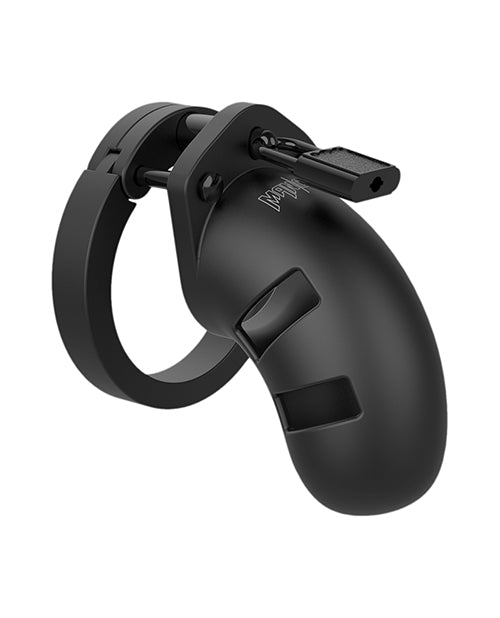 Jaula de Castidad Shots Man 3.5" Modelo 20 - Negro